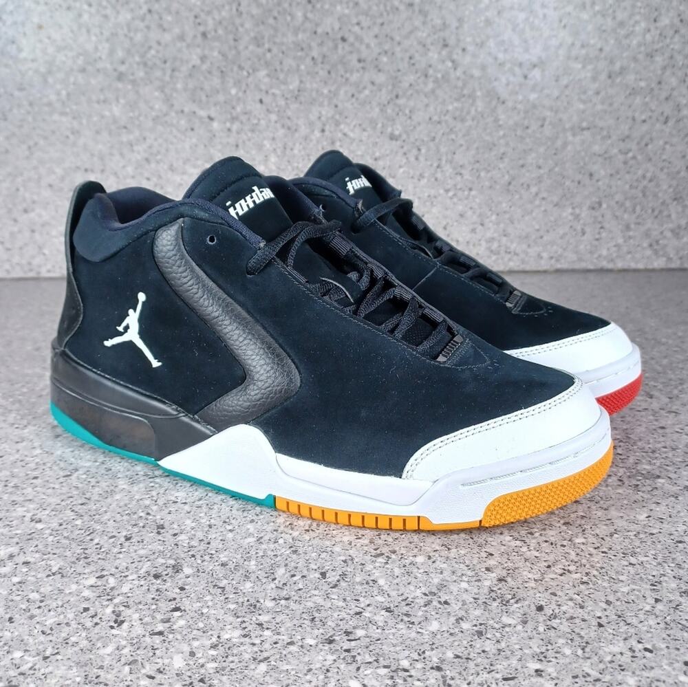 Nike Air Jordan Big Fund 'Multi-Color Sole' Sneakers Men's 9.5 Shoes